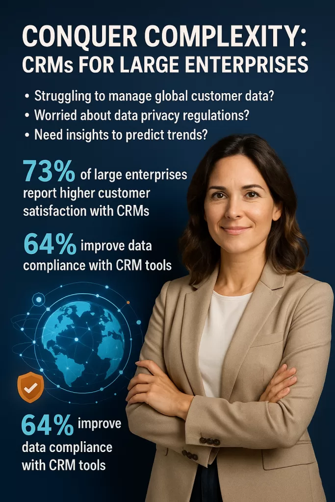 Customer relationship management (CRM) Tool for Small, Medium and Large Enterprises, Businesses.