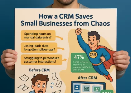 Customer relationship management (CRM) for Small, Medium and Large Enterprises, Businesses.