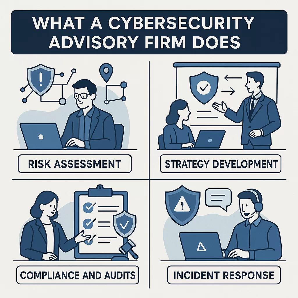What Does a Cybersecurity Advisory Firm Actually Do? (Explaining Ramabytes’ Approach)